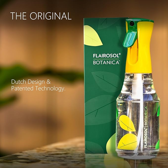FLAIROSOL BOTANICA Plant Mister Water Spray Bottle, 24 oz 700 ML Mist Sprayer for Plants, Continuous Ultra Fine Mister Spray Bottle - Leak Proof - for Flowers, Gardening, Houseplants