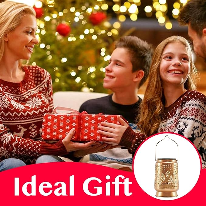 Cardinal Solar Lanterns Outdoor Waterproof, 5.9" Dia, 8.7" H Large Solar Lantern Light with Upgraded 2000mAH Battery, Birthday Gifts for Women Mom Grandma, Garden Decor for Patio Yard Lawn