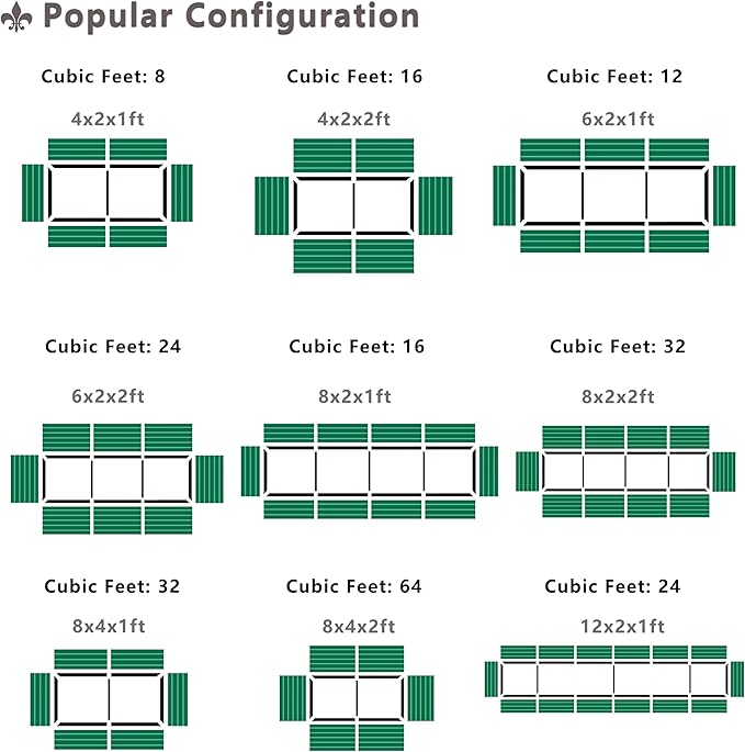 6x2x2FT Galvanized Raised Garden Bed,Planter Raised Beds-Metal Garden Box,Large Plant for Outdoor Planting, Vegetables Bed,Flower,Herb-Sliver