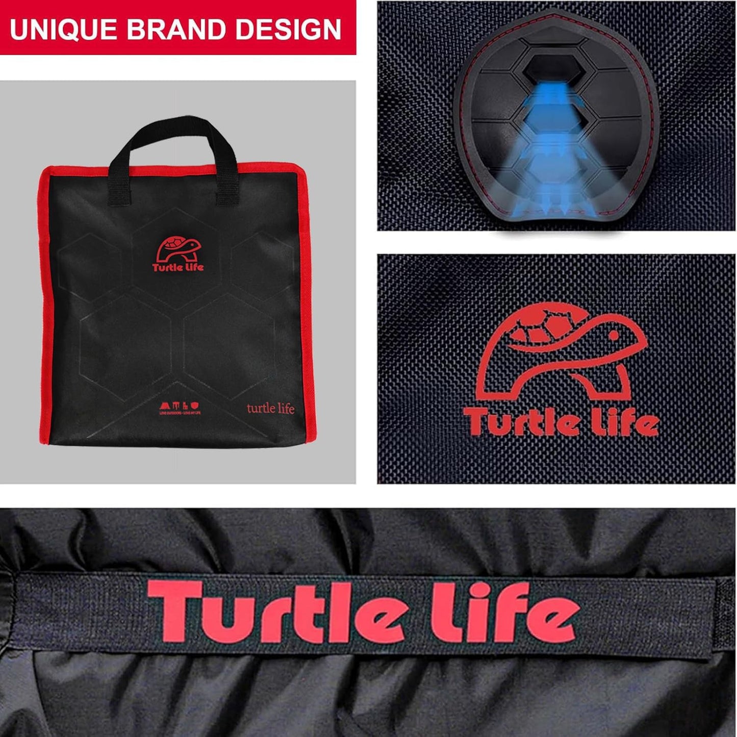 BBQ Grill Cover, 52 Inch Heavy Duty Waterproof 3 Burner Barbecue Gas Grill Covers for Weber Spirit Char-Broil Performance and Signature, Black