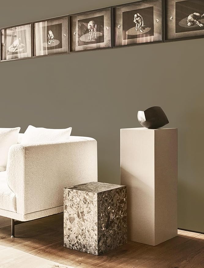 Dimoon 78.7''x15.7'' Etoupe Skin Peel and Stick Wallpaper Contact Paper Modern Self Adhesive Wall Paper Removable Renter Friendly Textured Solid Shelf Cabinet Vinyl Roll (78.7''x15.7'',Etoupe Skin)