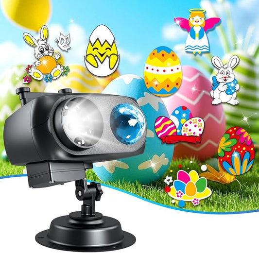 Christmas Projector Lights Outdoor,Holiday lamp,Halloween Christmas Outdoor,St. Patrick's Day Decoration,Eid Mubarak Kareem Festival Decorations, Easter Decorative Lights,Ramadan Decorations