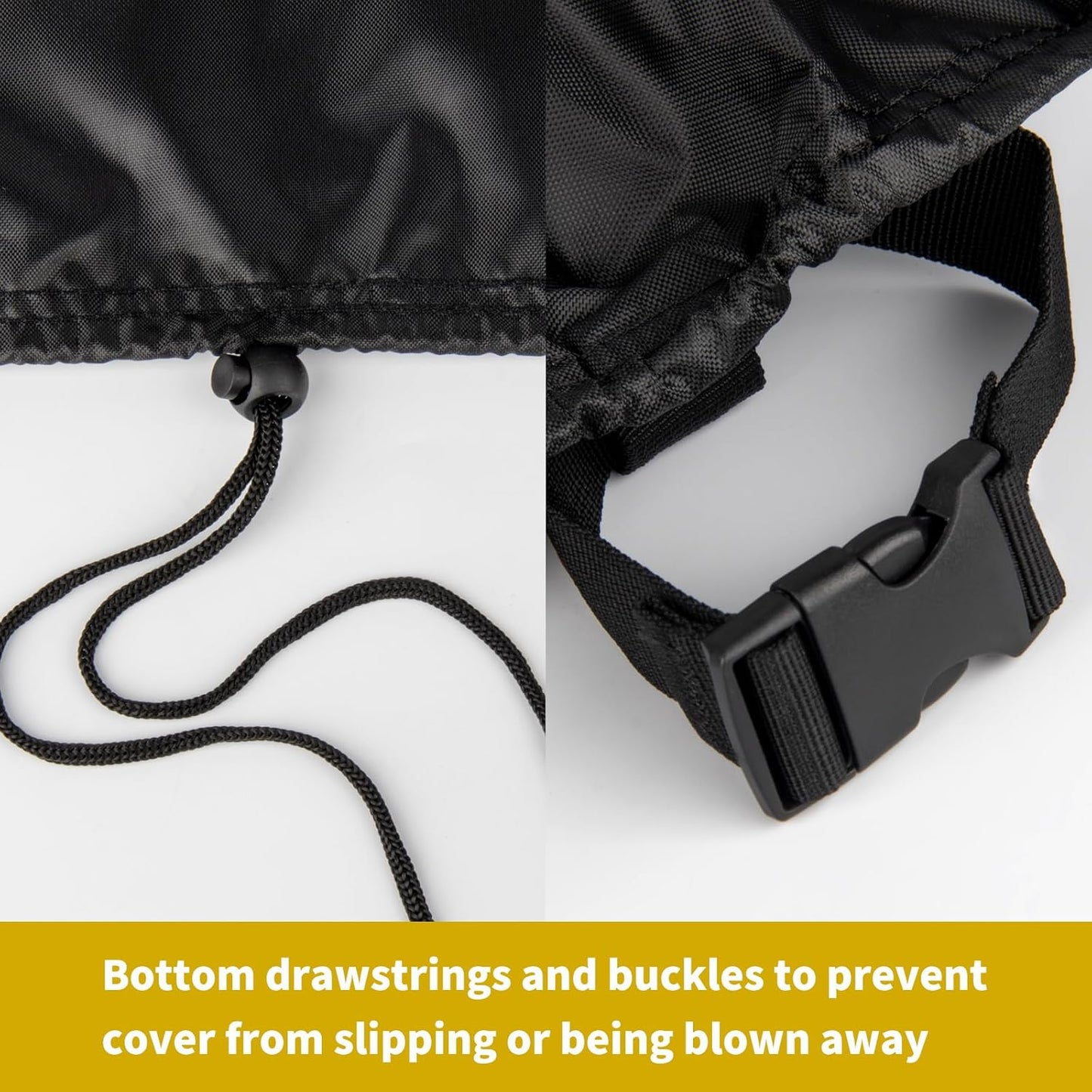 Grill Cover for Weber Q Series Grill on Cart, Waterproof BBQ Cover for Weber Q2000/Q200/Q1000/Q100 on Portable Stand-Weather Resistant