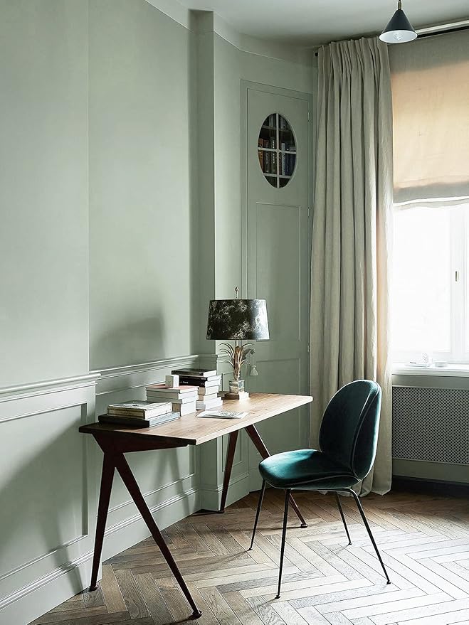 Dimoon 590''x23.6'' Green Peel and Stick Wallpaper Contact Paper Modern Self Adhesive Wall Paper Removable Renter Friendly Textured Solid Color Shelf Cabinet Vinyl Roll (590''x23.6'',Light Green)