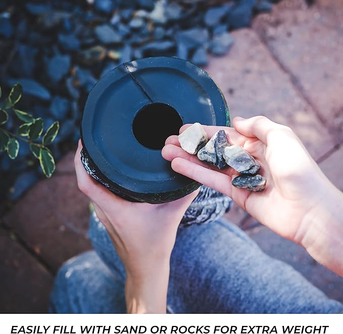 Galashield Plastic Owl Decoys [Set of 3] - Multicolor Owl Statues for Garden & Outdoors, Scare Birds Away, Realistic Design with Reflective Eyes, Weather Resistant