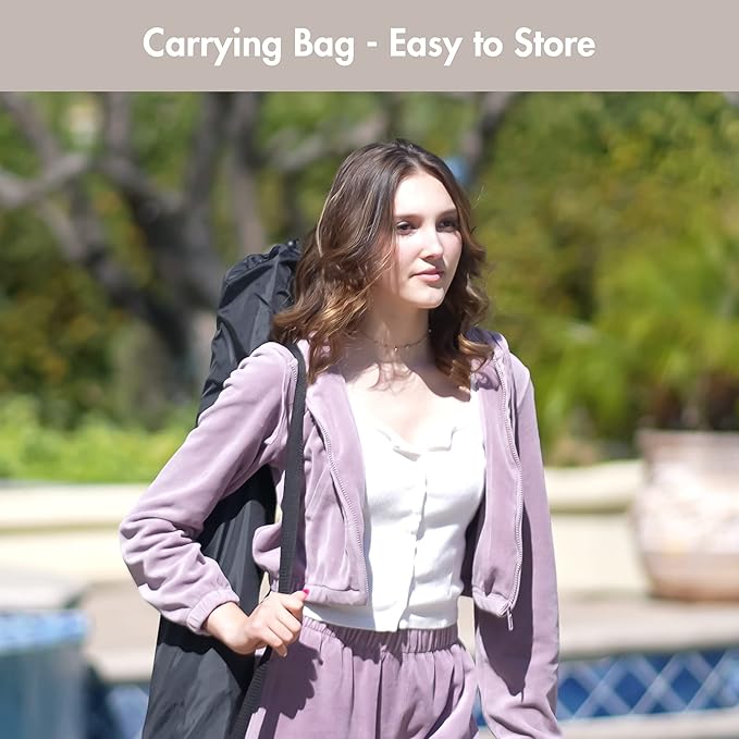 ANOW Rope Hammock Double Hammock with Hardwood Spreader Bar and Carrying Bag, 450 LBS Weight Capacity for Two Person, Natural