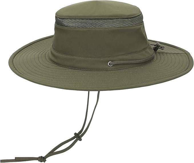 Cimarron Wide Brim Safari Sun Hat for Women & Men – UPF 50+ Outdoor Fishing Hat | Hiking, Running Travel Sun Protection Hat