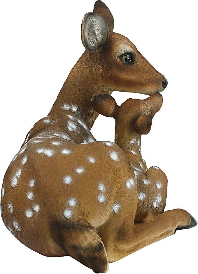 Design Toscano Mothers Love, Doe and Fawn Sculpture