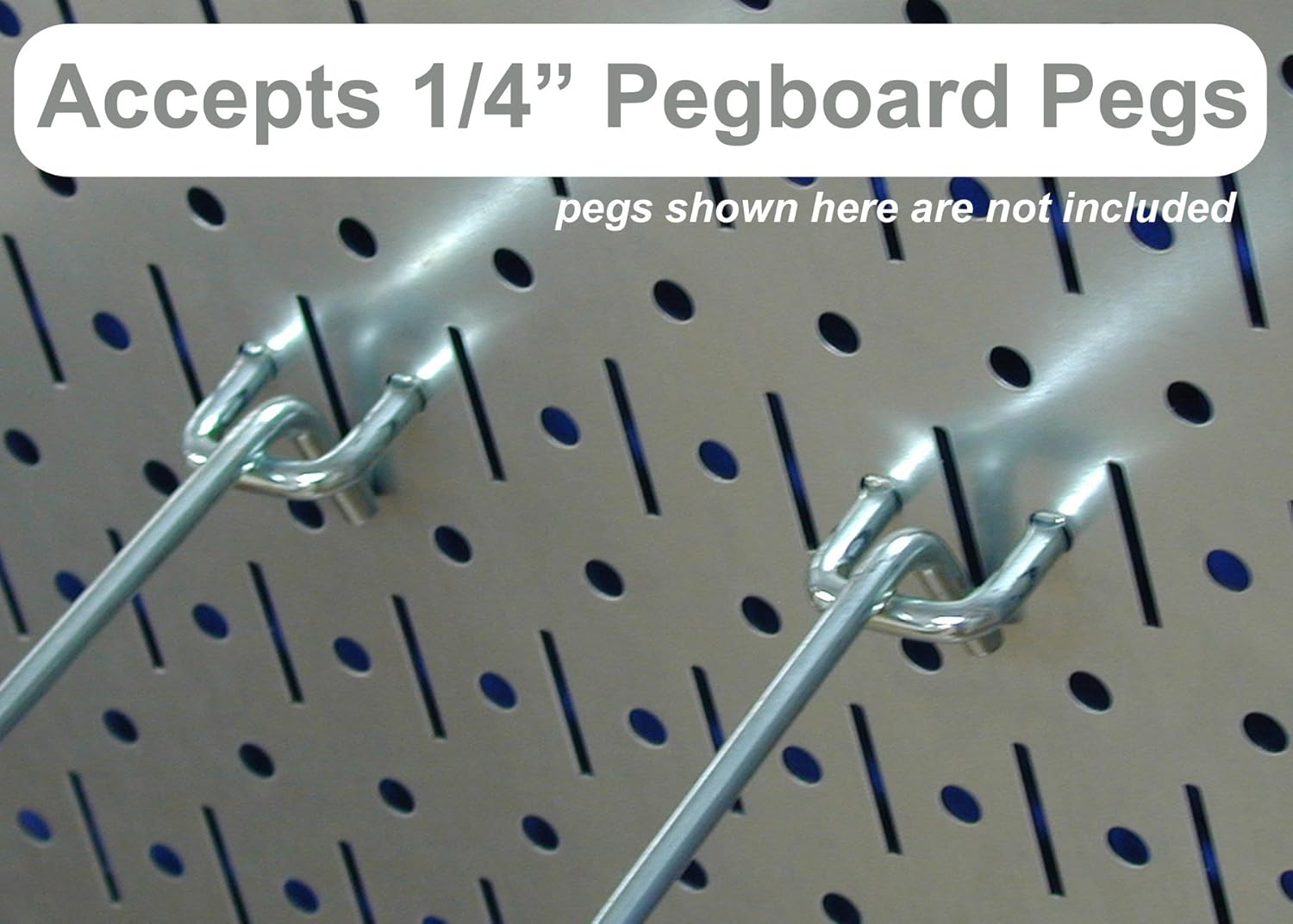 Wall Control Metal Pegboard and Accessory Kit