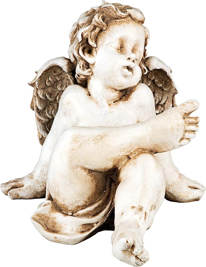 Design Toscano Pause for Repose Garden Angel Statue