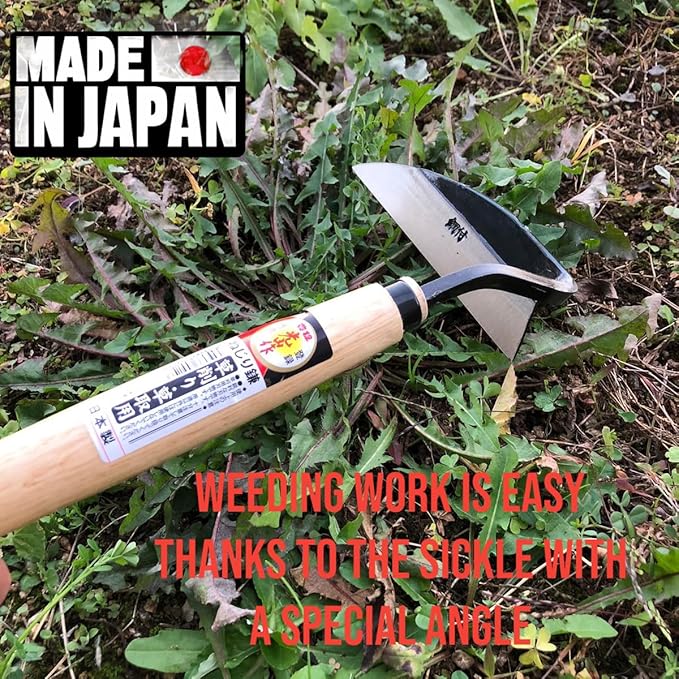 Gardening Weeding Sickle Hand-held Tools [Made in Japan] Japanese Garden Weeder Hand Hoe