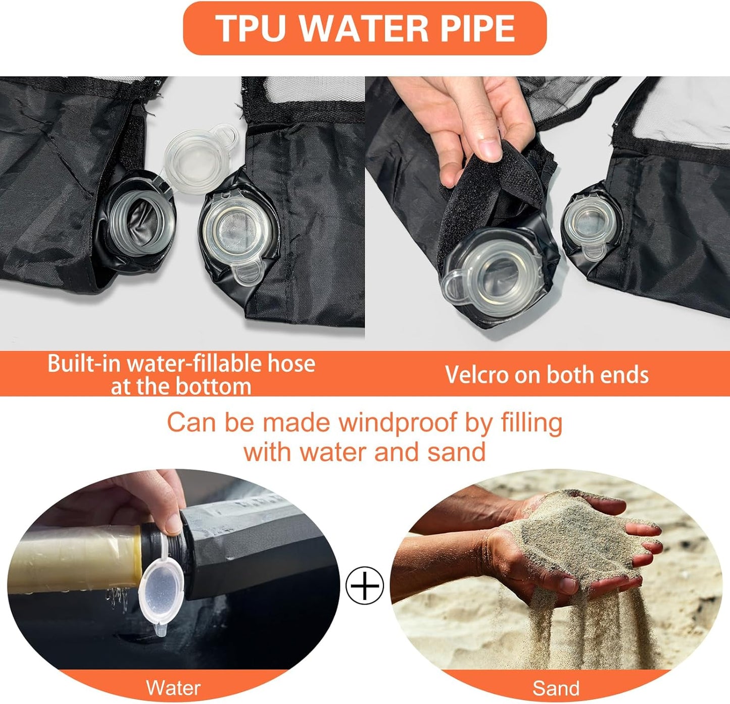 7.5-10FT Mosquito Netting for Patio - Mosquito Net for Patio Garden and Outdoor Umbrellas with Zipper and Adjustable, Umbrella Netting for Outdoor Umbrellas