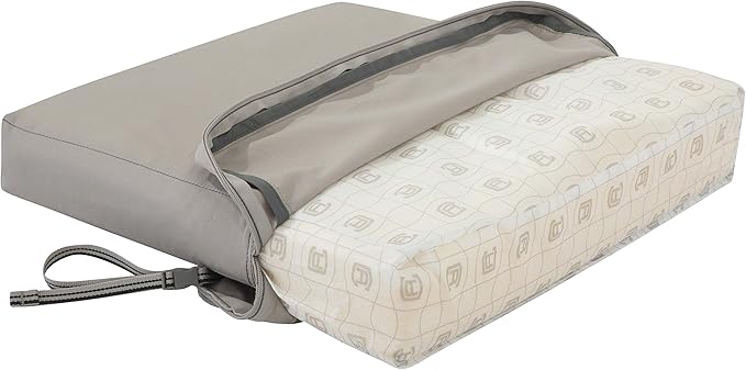 Classic Accessories 62-017-MUSHRM-EC Ravenna Seat Cushion, 21x19x5 Inch (Pack of 1), Mushroom, Patio Loveseat Cushion