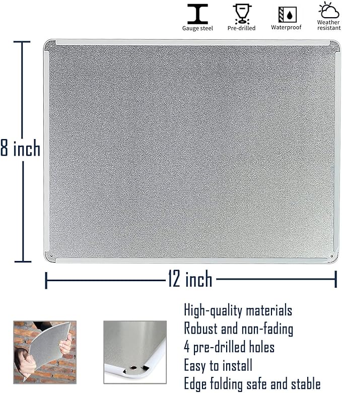 Camping Decor For Camper Camping Rules Sign Metal Tin Signs Lake Camper Door Decorations For Inside Funny Camping Themed Decor Rv Wall Art Decor Cabin Sign 12 X 8 Inch