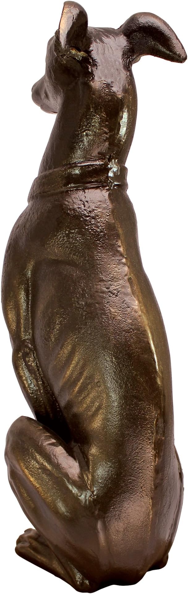 Design Toscano Greyhound Sentinel Cast Iron Dog Statue