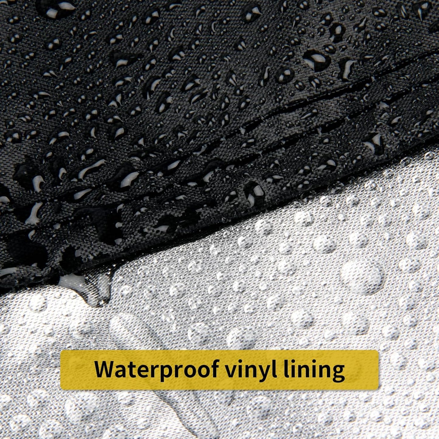 Grill Cover for Weber Q Series Grill on Cart, Waterproof BBQ Cover for Weber Q2000/Q200/Q1000/Q100 on Portable Stand-Weather Resistant