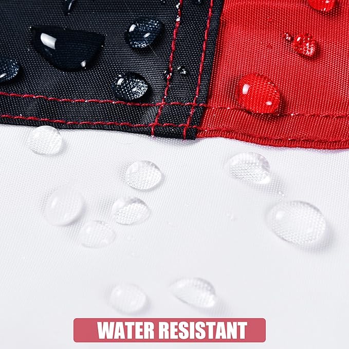 American Flag 30x50 Ft, Outdoor Premium US Flags, Heavy Duty Durable, 420D Oxford Nylon, Embroidered Stars, Brass Grommets