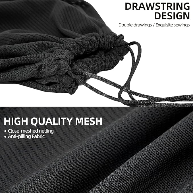 Fineday Pond Filter, Anti-Clogging Cube Outdoor Mesh Water Pump Barrier Bag Box Basket (7" x 2 Pack)