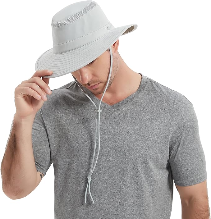 Cimarron Wide Brim Safari Sun Hat for Women & Men – UPF 50+ Outdoor Fishing Hat | Hiking, Running Travel Sun Protection Hat