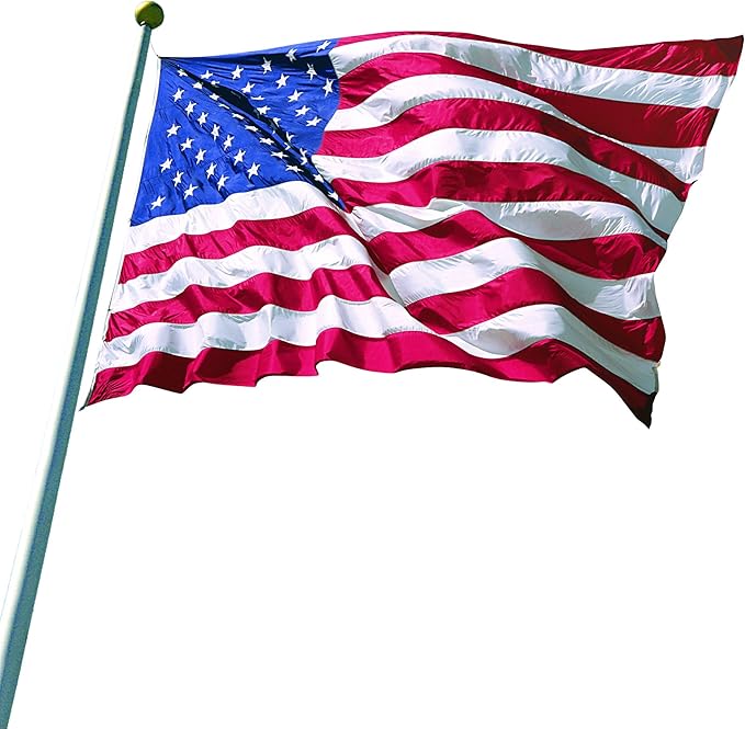 Annin Flagmakers (2400) SolarGuard Nyl-Glo American Flag, Made in USA, 20 x 30 Feet, Nylon