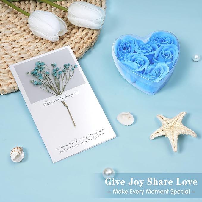 Birthday Gifts for Women, Self Care Get Well Soon Gifts, Ocean Relaxing Spa Gift Basket w/ Luxury Flannel Blanket & 40 oz Tumbler, Thinking of You Gifts, Christmas Gift for Mom Wife Sister Friend