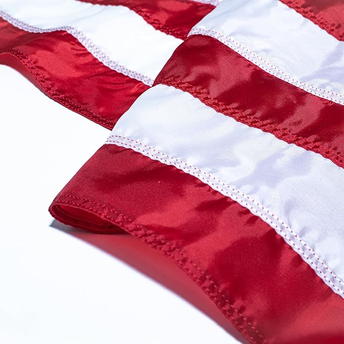 4’ x 6’ Elizabeth Ross American Flag with Embroidered Stars