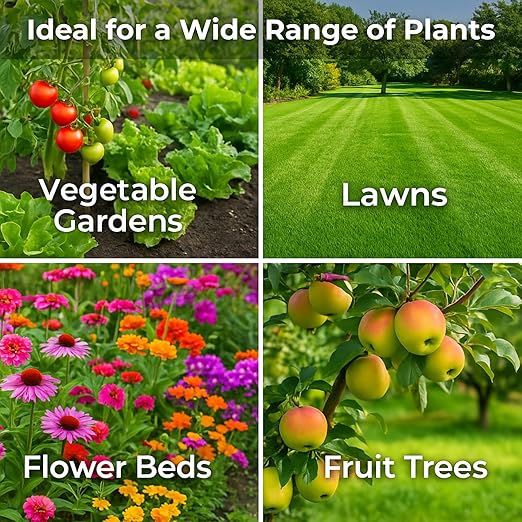 Gypsum for Soil - Calcium for Plants - Gypsum Fertilizer for Gardening, Lawn & Vegetables - Calcium for Garden (20 qts. - 40 lbs.)