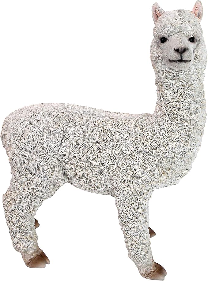 Design Toscano The Alpacalypse of Alpaca Garden Statues: Baby