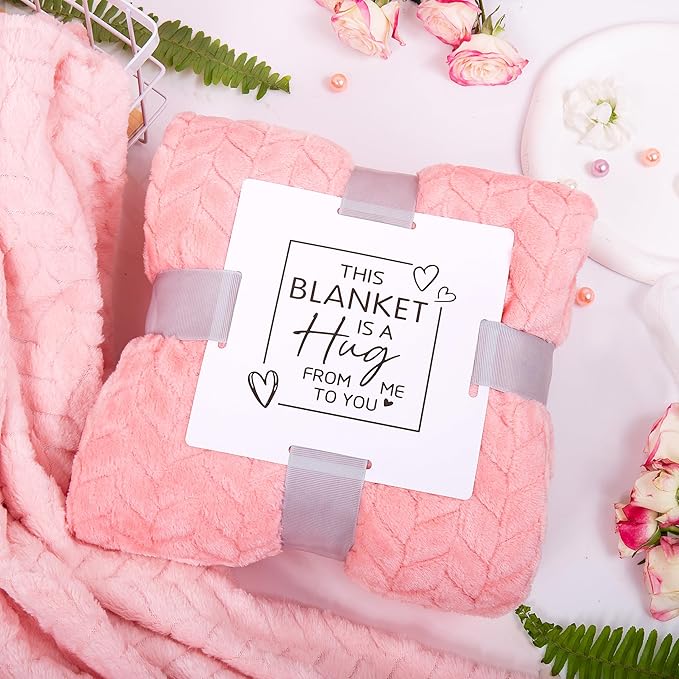 Birthday Gifts for Women, Unique Spa Birthday Gift Basket with Blanket for Women - Happy Birthday Gifts for Her, Mom, Sister, Teacher, Girlfriend, Coworker, Wife, Bestie, BFF