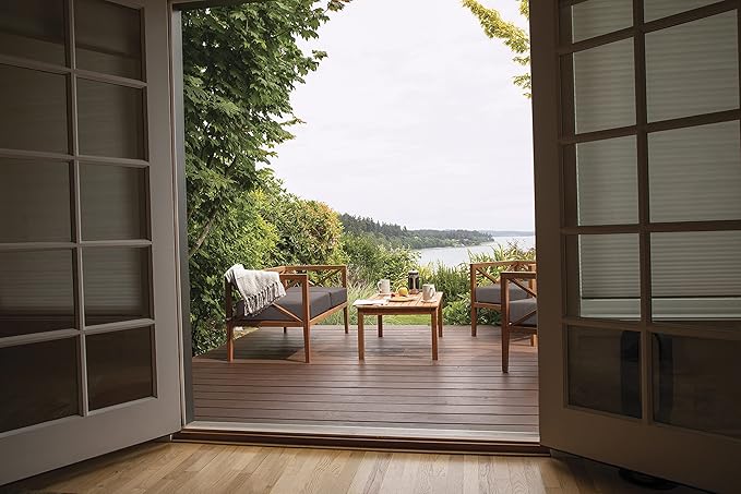 Classic Accessories Ravenna Water-Resistant 25 x 25 x 5 Inch Square Patio Seat Cushion Slip Cover & Foam, Dark Taupe, Lounge Chair Cushion