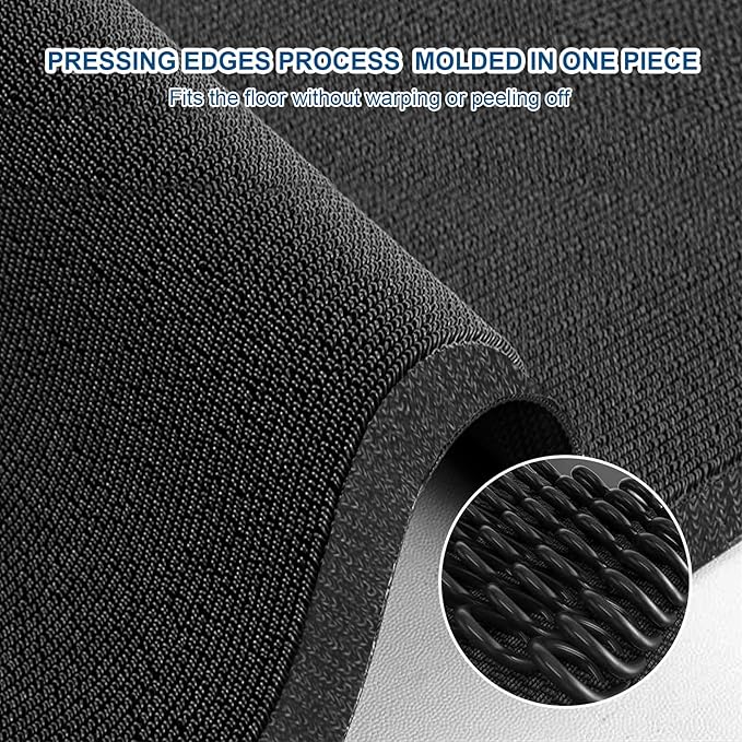 Custom Commercial Grade Area Rug Floor Entryway Door Mat Welcome Carpet for Business Home Indoor/Outdoor Runner Non Slip Washable Durable