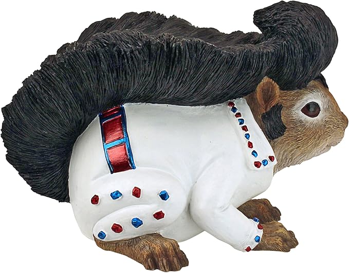 Design Toscano Elmer the Rock and Roll Squirrel Garden Statue