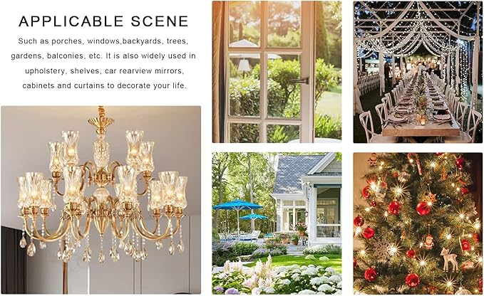 Crystal Prism Suncatchers, Rainbow Hanging Crystals Ornament Pendant for Window, Chandelier Part Replacement for Lamps Decoration,Pack of 12