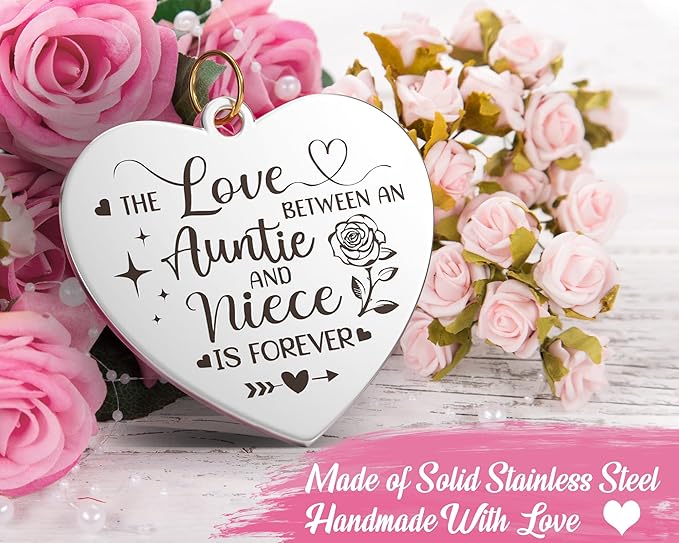 Aunt Gifts from Niece, for Aunt Auntie Gifts, Best Aunt Ever Gifts Aunt Birthday Gifts for Auntie, Auntie Gifts for Women Moon Crystal Suncatcher for Window Hanging Wall Decor