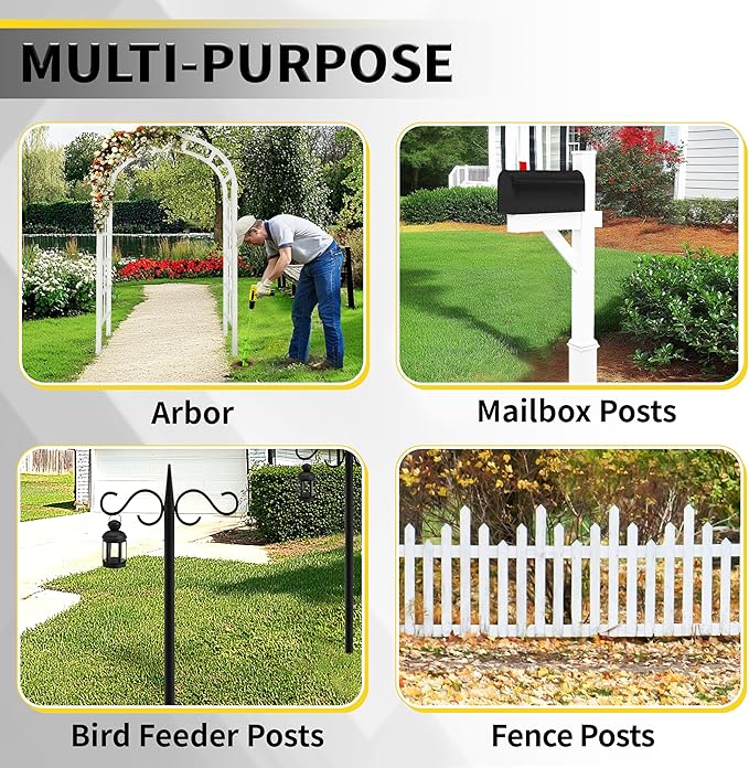 Auger Drill Bit for Planting - 3 x 24 inch Plant Auger for Cordless Drill - Bulb Planter Tool for Bulbs Planting&Holes Digging - 3/8" Hex Drive Drill