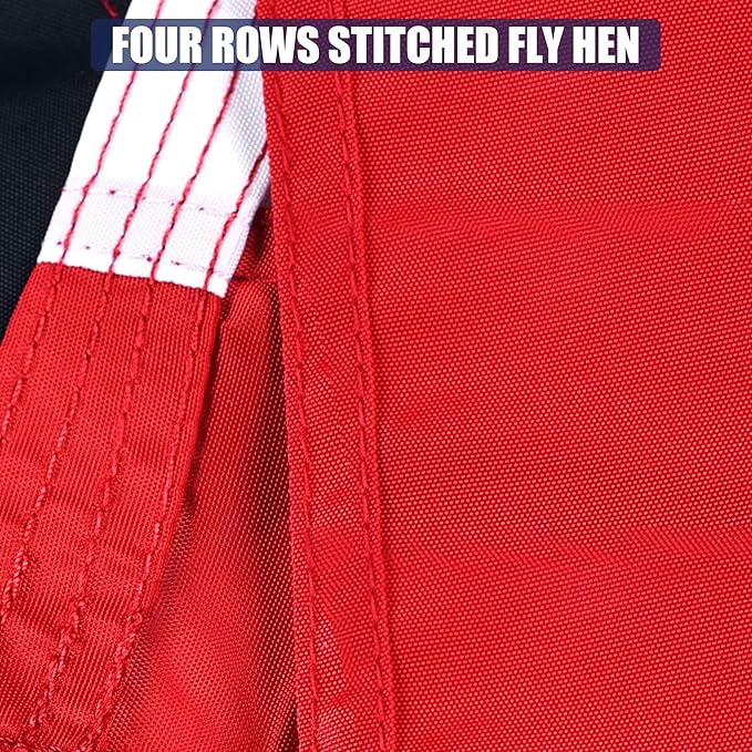 American Flag 3x5 Ft, Outdoor Premium US Flags, Heavy Duty Durable, 420D Oxford Nylon, Embroidered Stars, Brass Grommets