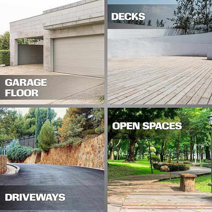 EDOU 18 inch Pressure Washer Surface Cleaner - Stainless Steel Power Washer Attachment - 4,000 PSI Max - Concrete Cleaner with Dual Nozzles and Extension Wands - Silver