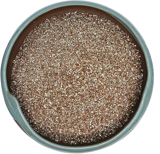 50QT Horticultural Vermiculite Bulk, Organic Vermiculite for Plants, Course Grade Vermiculite for Gardening, for houseplants, for Mushrooms, to Maintain Soil Moisture and Plant Growth(2-4mm)