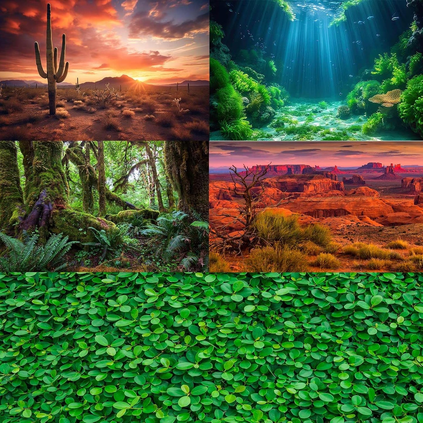 Fish Tank Background Under The Sea Aquarium Background Ocean Floor Sunray Rock Terrarium Backgrounds Coral Reef Aquatic Plants Underwater Cave Aquarium Wallpaper for Fish Tank Decorations 72x16in