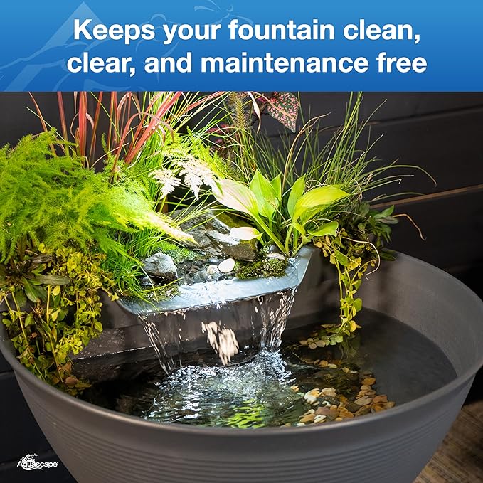 Aquascape AquaGarden Pond and Fountain Maintenance Water Treatment, 4-in-1, 4 oz, 96098