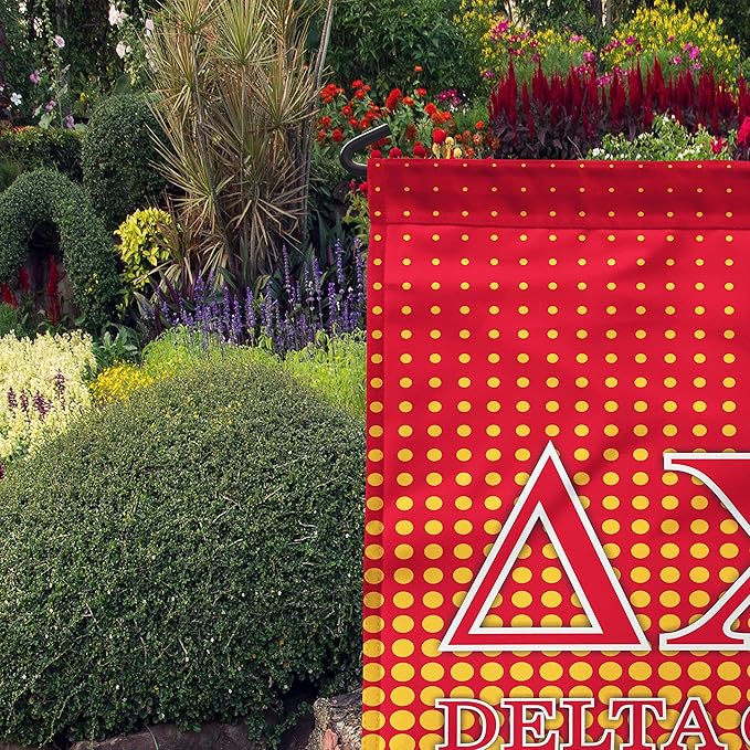 Delta Chi Licensed Flag Garden Flag Banner Yard Decor Outdoor Decoration (Delta Chi #4)