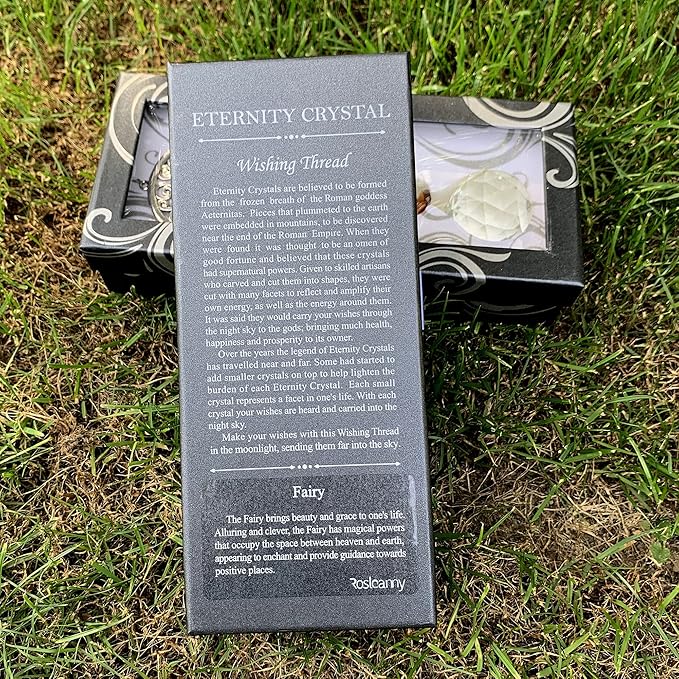 Crystal Garden Suncatcher Hanging Crystals Ornament for Window Rainbow Maker Prisms Home Decor Gift Boxed Sun Catcher Gift Idea for Mom Friends Grandma,Fairy