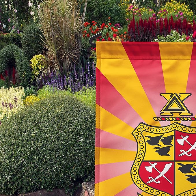 Delta Chi Licensed Flag Garden Flag Banner Yard Decor Outdoor Decoration (Delta Chi #3)
