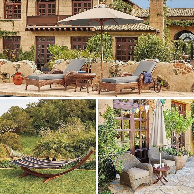 Classic Accessories Montlake Water-Resistant 21 x 22 x 4 Inch Patio Lounge Back Cushion, Heather Grey, Outdoor Loveseat Cushions